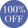 100%OFF