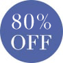 80%OFF