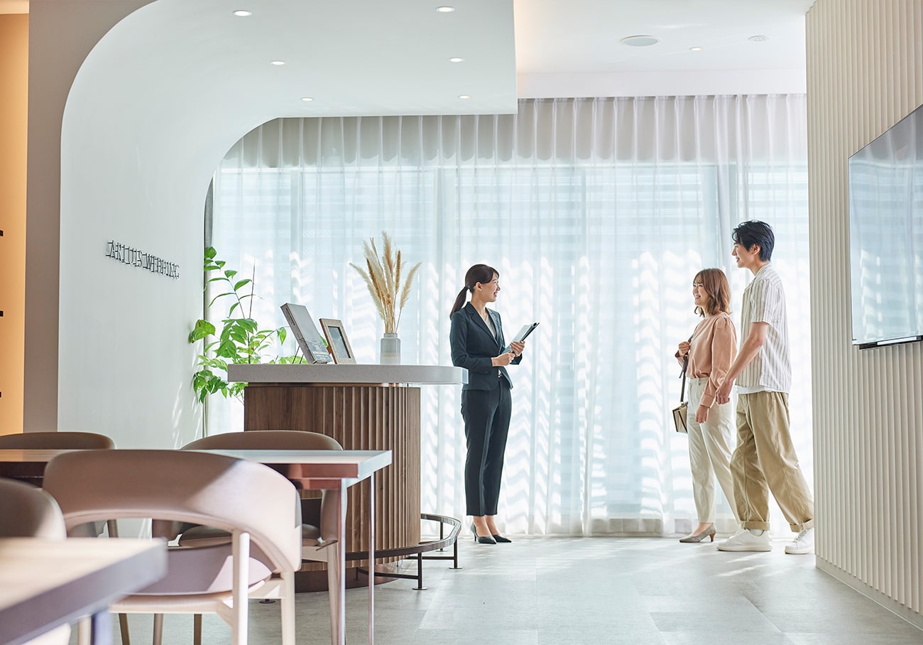 STEP 01 お問合せ方法・ご予約、ご来店&オンライン相談