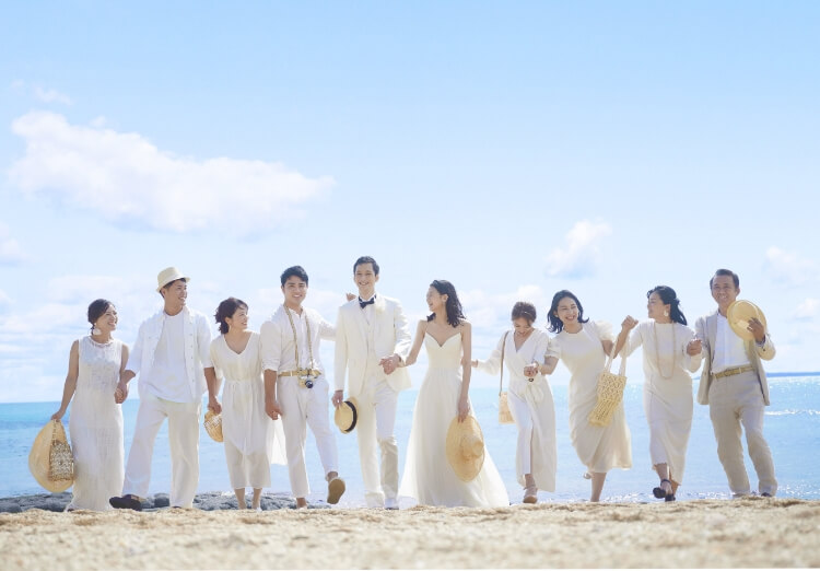 STEP 06 現地へ出発、結婚式当日