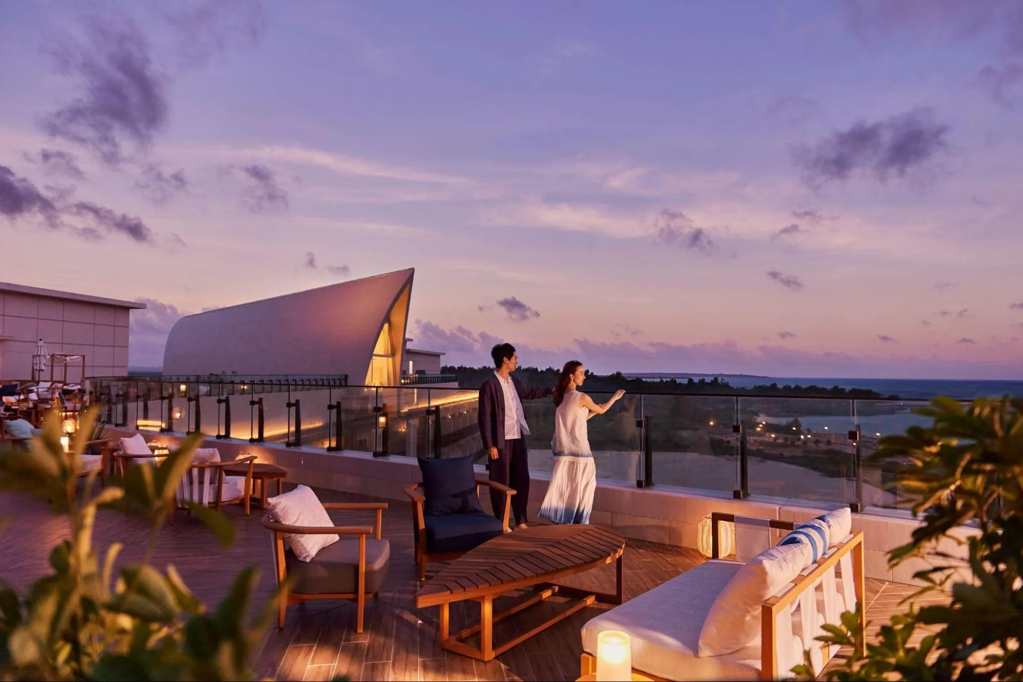 【1日目】夜：リゾートホテルでゆっくり