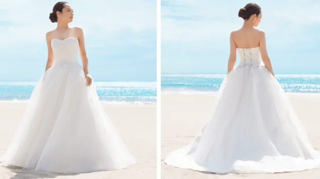 骨格ウェーブ：プリンセスライン・Aライン