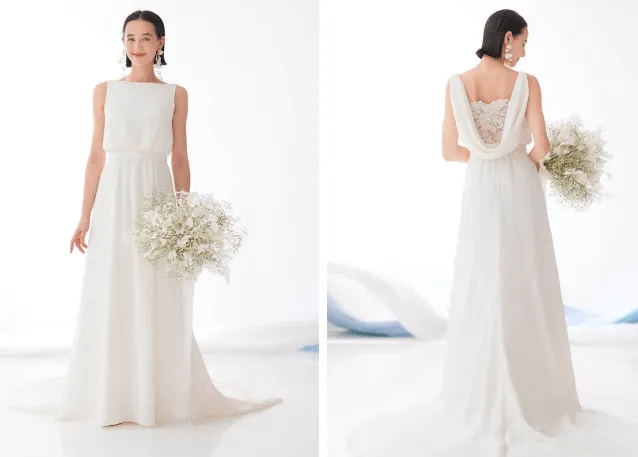 骨格ナチュラル：スレンダー・エンパイア