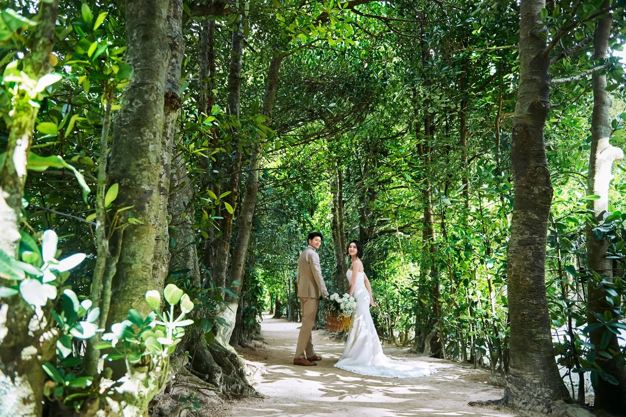 沖縄の豊かな自然に囲まれた開放感がある