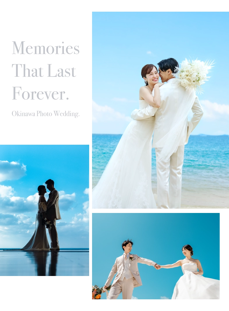 Memories That Last Forever. Okinawa Photo Wedding.
